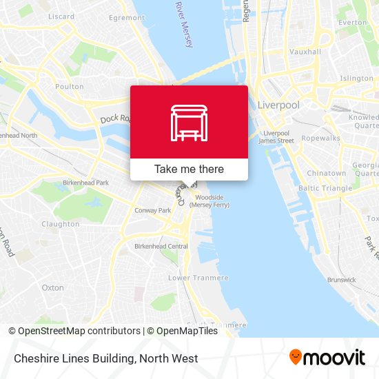 Cheshire Lines Building map