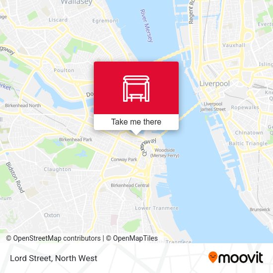 Lord Street map