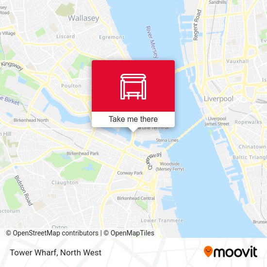 Tower Wharf map