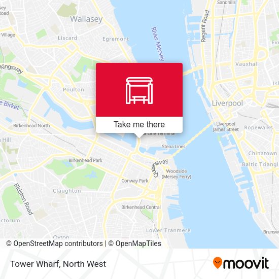 Tower Wharf map