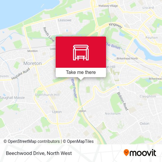 Beechwood Drive map