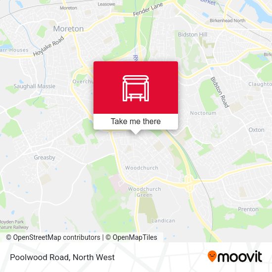 Poolwood Road map