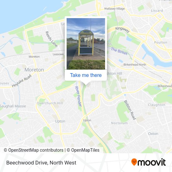 Beechwood Drive map