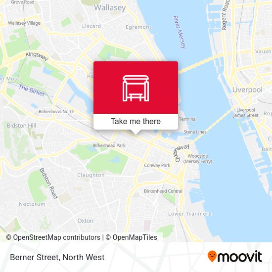 Berner Street map