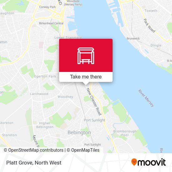 Platt Grove map