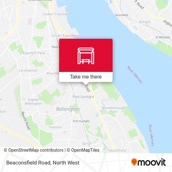 Beaconsfield Road map