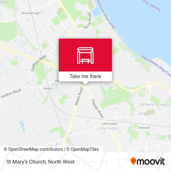 St Mary's Church map