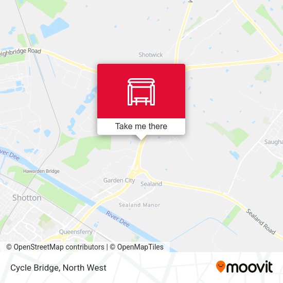 Cycle Bridge map