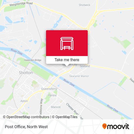 Post Office map