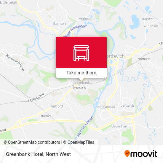 Greenbank Hotel map