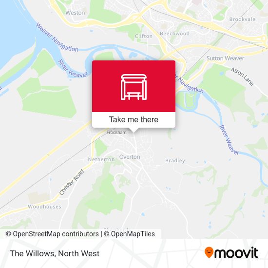 The Willows map