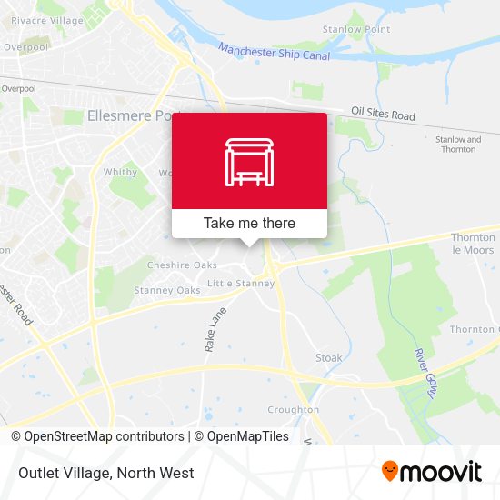 Outlet Village map