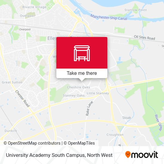 University Academy South Campus map