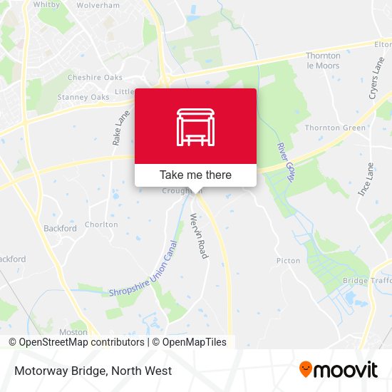 Motorway Bridge map