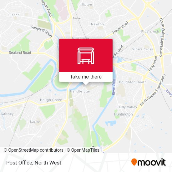Post Office map