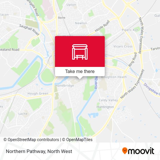 Northern Pathway map