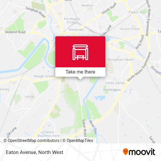 Eaton Avenue map