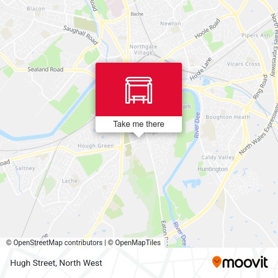 Hugh Street map