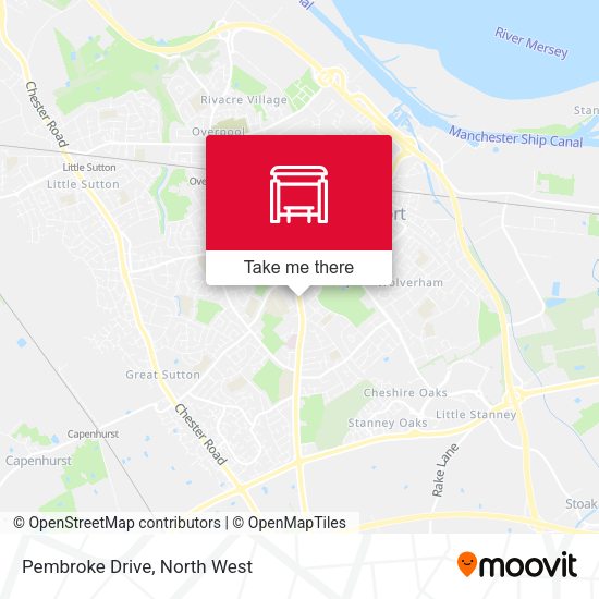 Pembroke Drive map