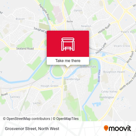 Grosvenor Street map