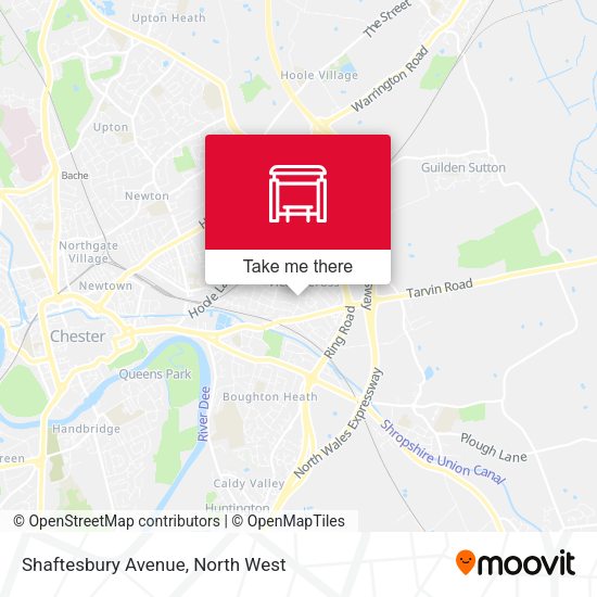 Shaftesbury Avenue map