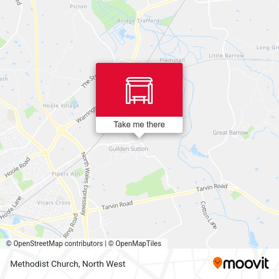 Methodist Church map