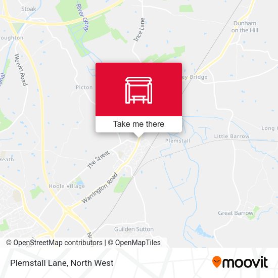 Plemstall Lane map