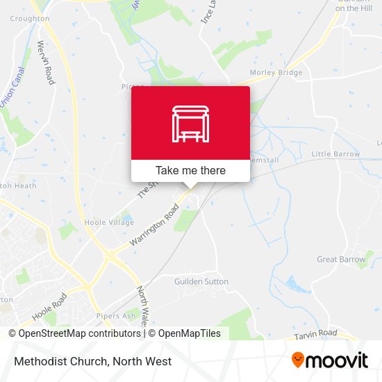 Methodist Church map