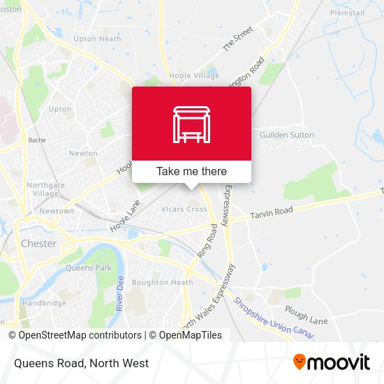 Queens Road map