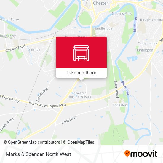 Marks & Spencer map
