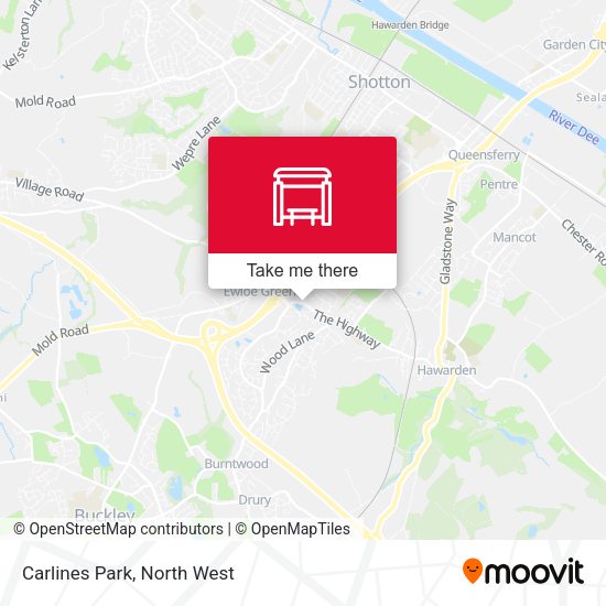 Carlines Park map