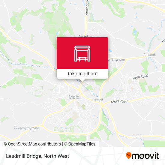 Leadmill Bridge map