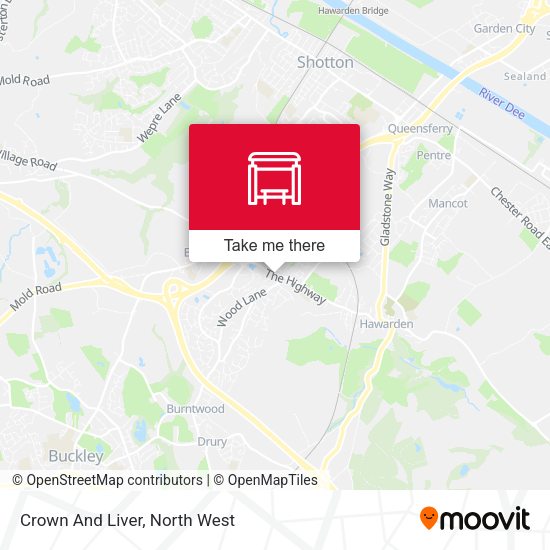 Crown And Liver map