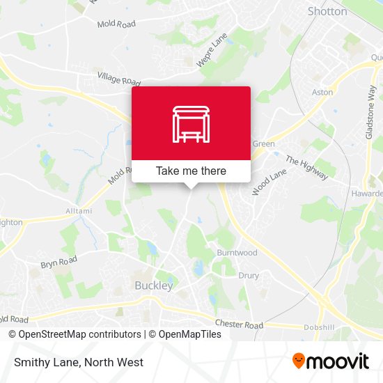 Smithy Lane map