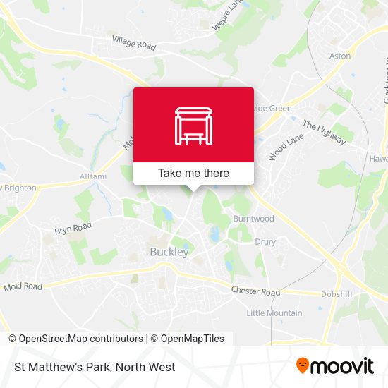 St Matthew's Park map