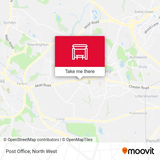 Post Office map