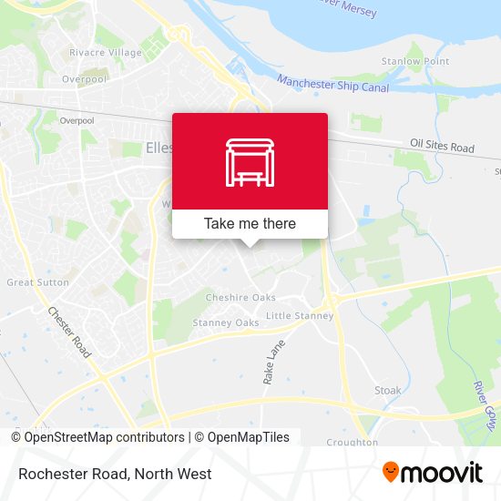 Rochester Road map