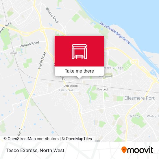 Tesco Express map