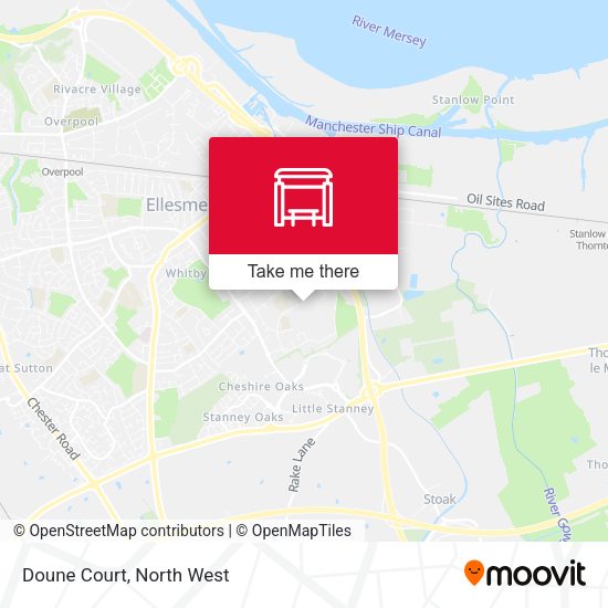 Doune Court map