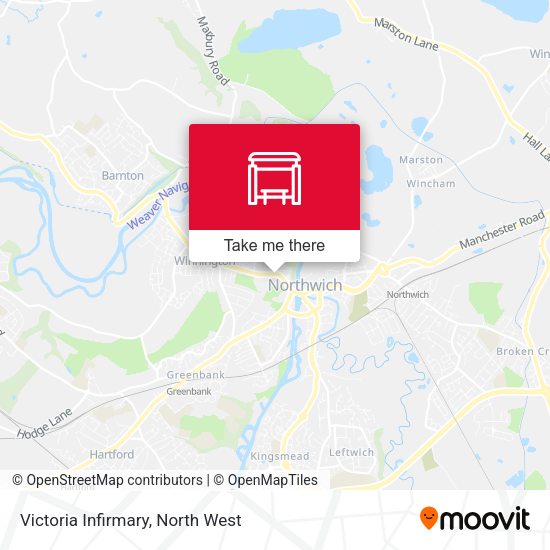 Victoria Infirmary map