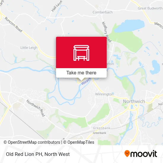 Old Red Lion PH map