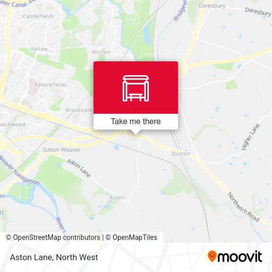 Aston Lane map