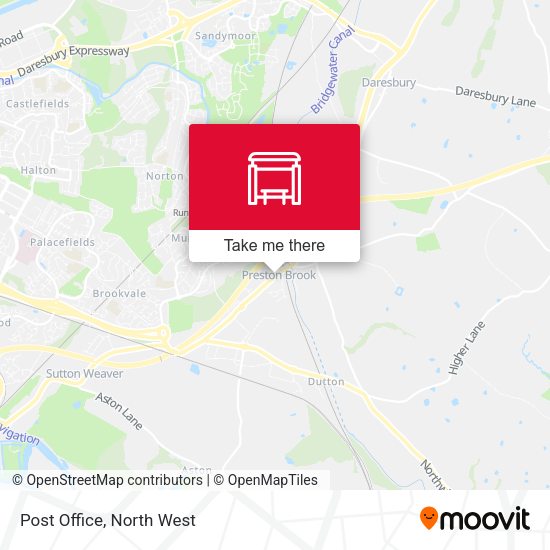 Post Office map