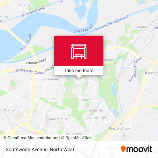 Southwood Avenue map