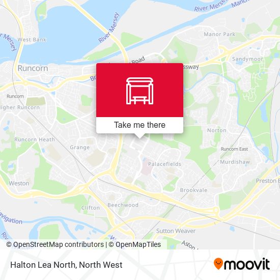 Halton Lea North map