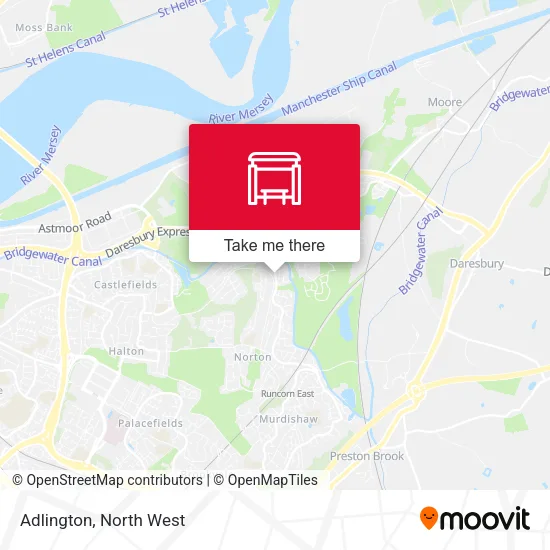 Adlington map