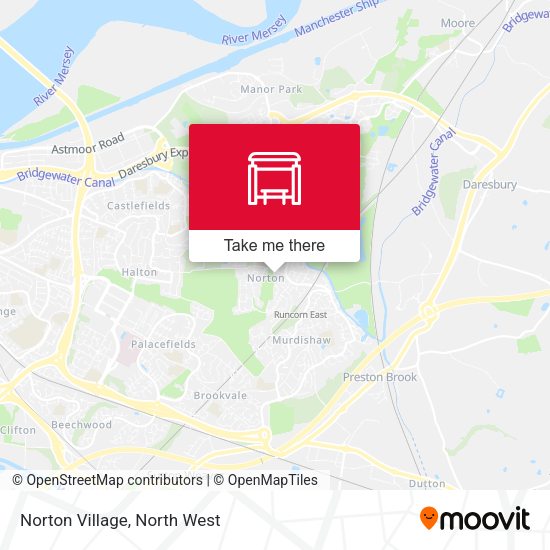 Norton Village map