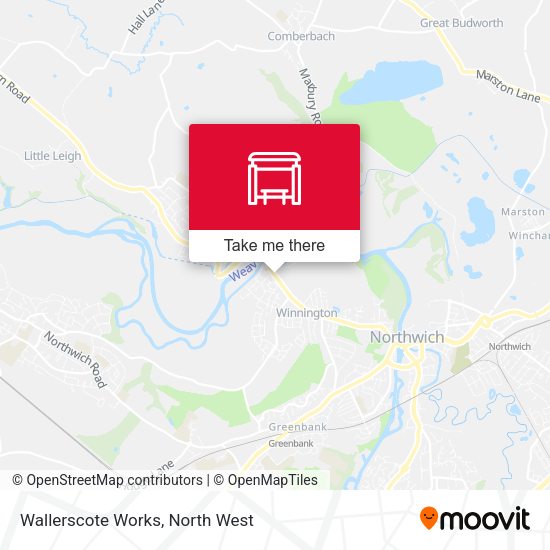 Wallerscote Works map