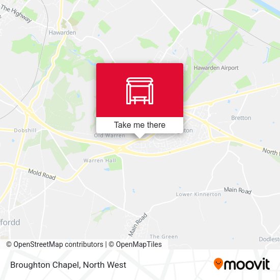 Broughton Chapel map