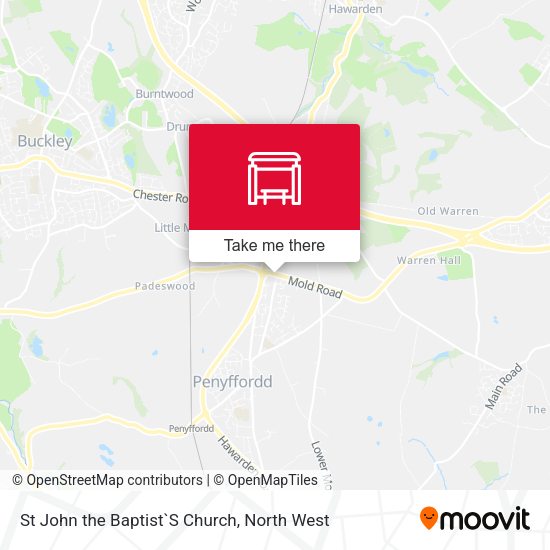St John the Baptist`S Church map